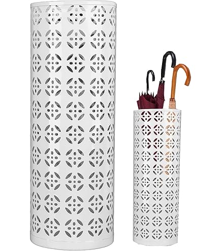 Amazon｜八ッ矢工業 円筒型傘立て 大 約20本用 40013｜傘立て